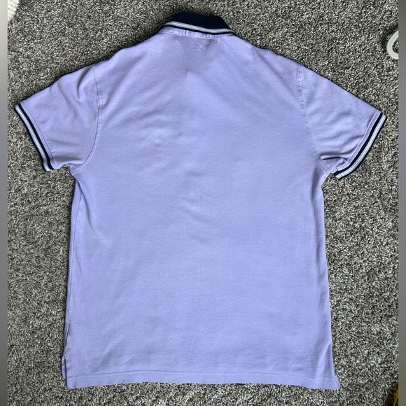 Tommy Hilfiger Men’s Polo Shirts in lavender and navy blue size small - Picture 5 of 12